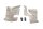 Trim cover front left right top Honda XL 1000 V SD01 99-00