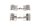 Front brake caliper retaining spring spring set Triumph Daytona 955 i 99-99