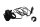 Porte-fusible, prise USB, port de charge, batterie Kawasaki ZR 7S ZR750F H 01-04