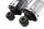 paire damortisseurs chromés arrière Harley-Davidson Dyna Street Bob 1690 FXDB 16-16