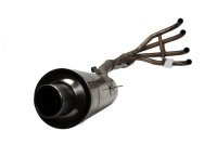 collecteur déchappement, silencieux, système déchappement Kawasaki ZR 7S ZR750F H 01-04