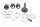Set cilindro serratura, set serratura di accensione Moto Guzzi V100 1000 Mandello 26-26