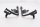 Luggage rack holder, luggage carrier mount, left/right Motorrad Zubehör universell