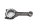 Connecting rod, crankshaft, engine, connecting rod, piston HBBR 9 Honda XL 1000 V SD01 99-00