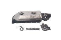 Rear right passenger footrest rubber pad holder Honda XL 1000 V SD01 99-00