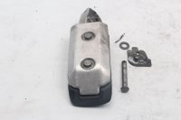 Rear right passenger footrest rubber pad holder Honda XL 1000 V SD01 99-00