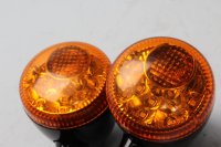 Ensemble de clignotants à LED, noir/orange, gauche/droite, homologué CE Harley-Davidson universell
