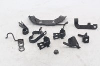 Brake line bracket front mounting clamp set Honda XL 1000 V SD01 99-00