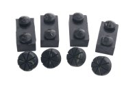 Rubberen buffers voor de zitting, voorste schokdempers, rubberen stoppers Honda CMX 1100 A Rebel 24-24