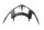 Cupolino anteriore superiore della maschera del faro KTM Adventure 1190 1190/13 13-16