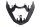 Cupolino anteriore superiore della maschera del faro KTM Adventure 1190 1190/13 13-16