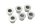 Swingarm bearing bushing set axle bushing Triumph Daytona 955 i 595N 536 02-06