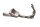 Complete exhaust system, exhaust manifold, muffler Yamaha MT-09 900 A 25-25