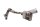 Complete exhaust system, exhaust manifold, muffler Yamaha MT-09 900 A 25-25