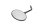 Motorcycle mirror, round right, thread, universal Motorrad Zubehör universell