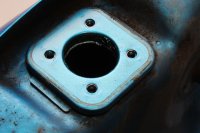 Fuel tank installation position unclear, painted blue Kawasaki ZR 7S ZR750F H 01-04