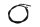 Clutch cable, Bowden cable, clutch Kawasaki ZR 7S ZR750F H 01-04