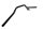 Chrome handlebars, knurled, round tube Kawasaki ZR 7S ZR750F H 01-04