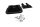 Piastra adattatrice per portabagagli a sgancio rapido Kawasaki ZR 7S ZR750F H 01-04