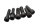 Jeu de vis, fixation du cadre de carénage BMW K 1300 S K40 0508 09-15
