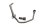 Oil line, radiator line, screw connection BMW R 1200 GS K25 0307 R12 04-07