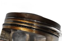 Piston with piston rings and pin for cylinder Kawasaki ZR 7S ZR750F H 01-04