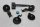 Set di catarifrangenti rotondi, giallo e rosso Honda MSX 125 A Mini Street X-Treme (Grom) 25-25