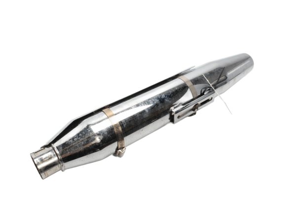 Forkromet udstødningsdæmper Harley-Davidson Dyna Street Bob 1690 FXDB 17-17