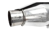 Forkromet udstødningsdæmper Harley-Davidson Dyna Street Bob 1690 FXDB 17-17