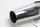Forkromet udstødningsdæmper Harley-Davidson Dyna Street Bob 1690 FXDB 17-17