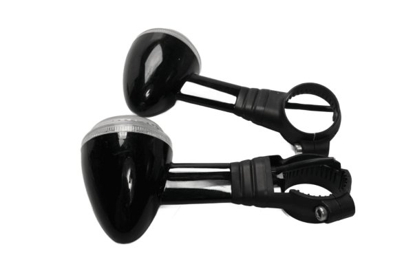 Boîtier de clignotant noir Harley-Davidson Softail 1450 FXST Standard 03-03