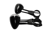 Boîtier de clignotant noir Harley-Davidson Softail 1450 FXST Standard 03-03
