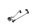 Gearshift lever, gear linkage, gearshift mechanism, shift rod Kawasaki ZR-7S ZR750F/H 01-04