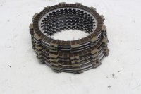 Clutch plate set, friction discs, steel discs Kawasaki...
