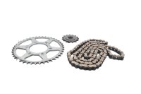 Chain kit, sprocket, chain, chainring, secondary drive...