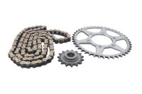 Chain kit, sprocket, chain, chainring, secondary drive Kawasaki ZR-7S ZR750F/H 01-04