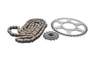 Chain kit, sprocket, chain, chainring, secondary drive Kawasaki ZR-7S ZR750F/H 01-04