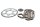 Chain kit, sprocket, chain, chainring, secondary drive Kawasaki ZR-7S ZR750F/H 01-04