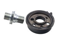 Oil filter flange adapter, engine filter housing Kawasaki...