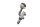 Rear master cylinder, hydraulic brake pump Kawasaki ZR-7S ZR750F/H 01-04