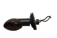 Achterste linker richtingaanwijzer, gele behuizing, licht, signaal Kawasaki ZR 7S ZR750F H 01-04
