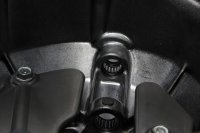 Right engine cover, oil level indicator Kawasaki ZR-7S ZR750F/H 01-04