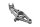 Fodstøttebeslag støtteplade forreste venstre 2343567 BMW R 1150 GS R21 0415 99-04