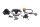 Ensemble de verrouillage dallumage, verrouillage du réservoir de carburant BMW R 1150 R Rockster R28 0308 03-05