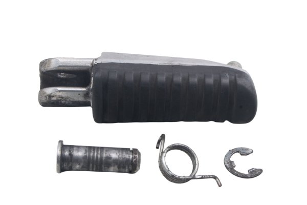 Front left footrest, footrest bracket, spring bolt set Kawasaki ZR-7S ZR750F/H 01-04