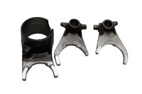 Shift drum, fork, shift linkage, gearbox, clutch Kawasaki ZR-7S ZR750F/H 01-04