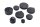 Cover caps, trim plugs, frame caps set BMW R 1150 GS R21 0415 99-04
