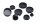 Cover caps, trim plugs, frame caps set BMW R 1150 GS R21 0415 99-04