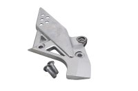 Footrest assembly, front left bracket, rider mount...