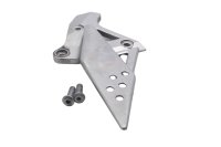 Footrest assembly, front left bracket, rider mount...